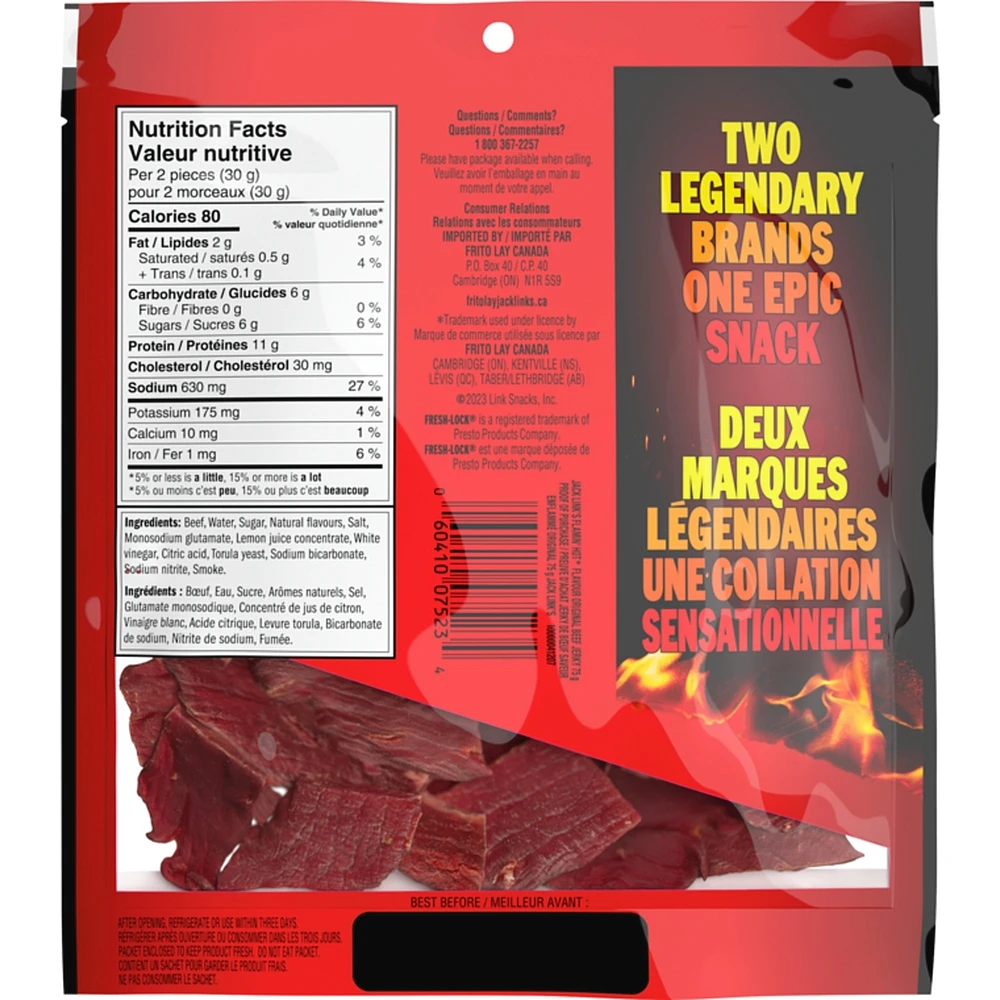 Beef Jerky Flamin' Hot Flavour Original