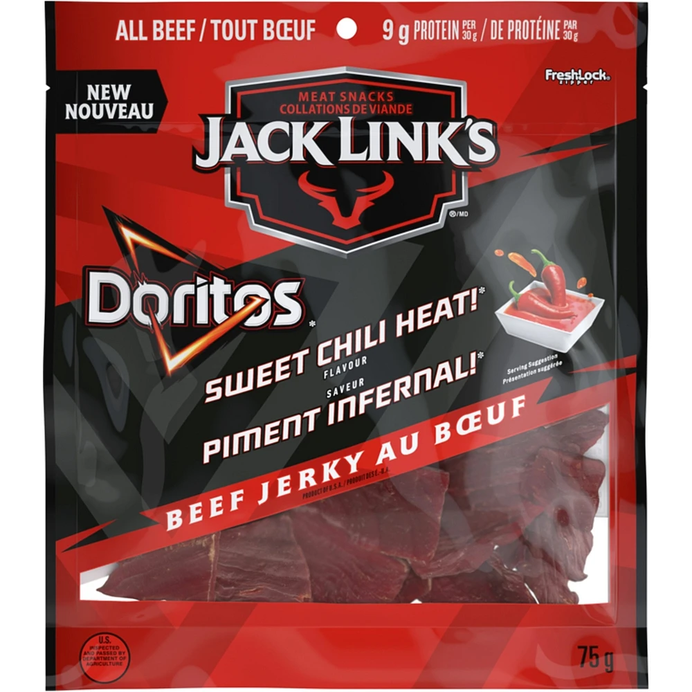 Beef Jerky Sweet Chili Heat Flavour