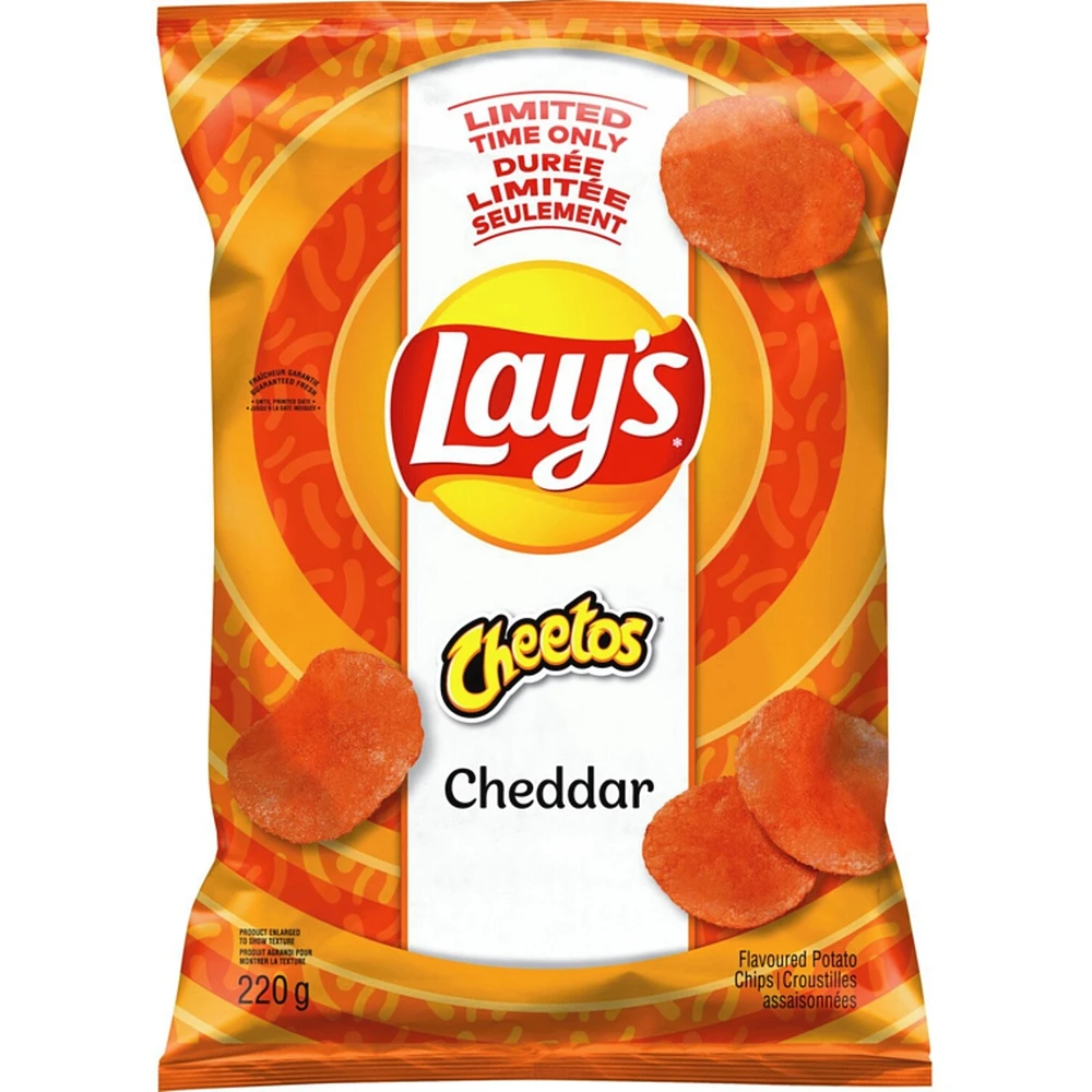 Cheddar Flavoured Potato Chips