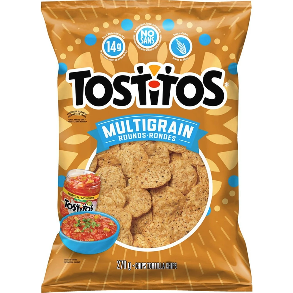 Tortilla chips multigrain rondes