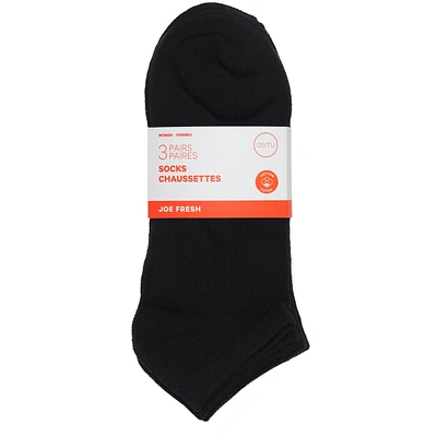 Women low cut , blk