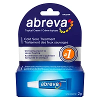 Abreva Cold Sore Treatment cream Tube 2g