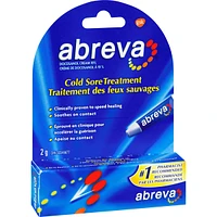 Abreva Cold Sore Treatment cream Tube 2g