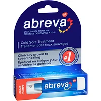 Abreva Cold Sore Treatment Cream Pump 2g