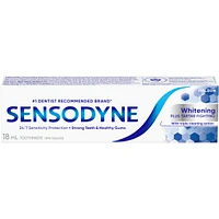 SENSODYNE Whitening plus Tartar Fighting Daily Sensitivity Toothpaste, 18ml