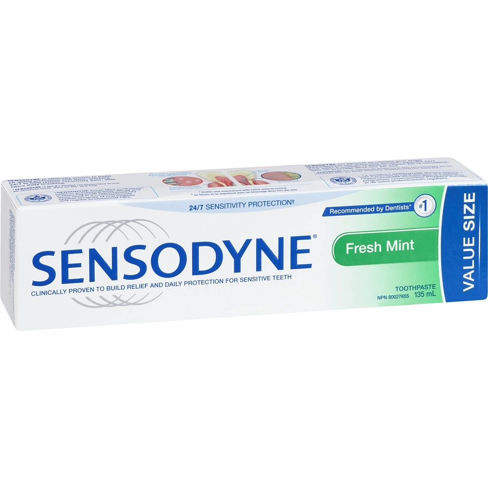 Sensodyne Daily Sensitivity Toothpaste Fresh Mint 135ml