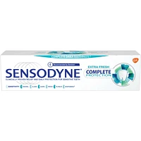 SENSODYNE Complete Protection Extra Fresh Daily Toothpaste for Sensitive Teeth, Mint 75ml