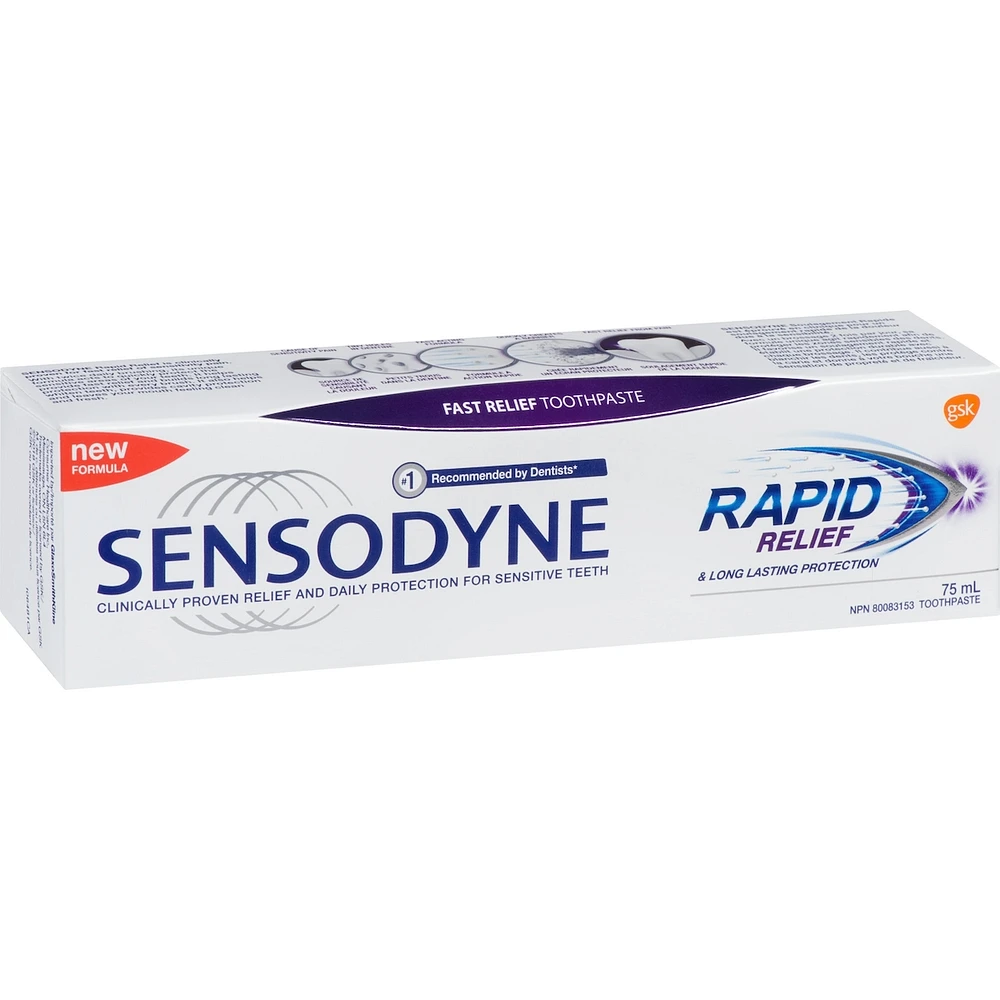 SENSODYNE Soulagement Rapide & Protection Durable Dentifrice à soulagement rapide