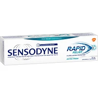 SENSODYNE Rapid Relief & Long Lasting Protection Extra Fresh Fast Relief Toothpaste