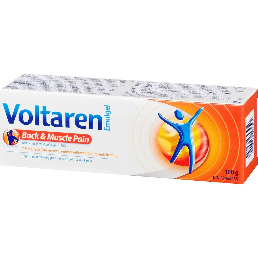 VOLTAREN Emulgel Back & Muscle Pain 100g
