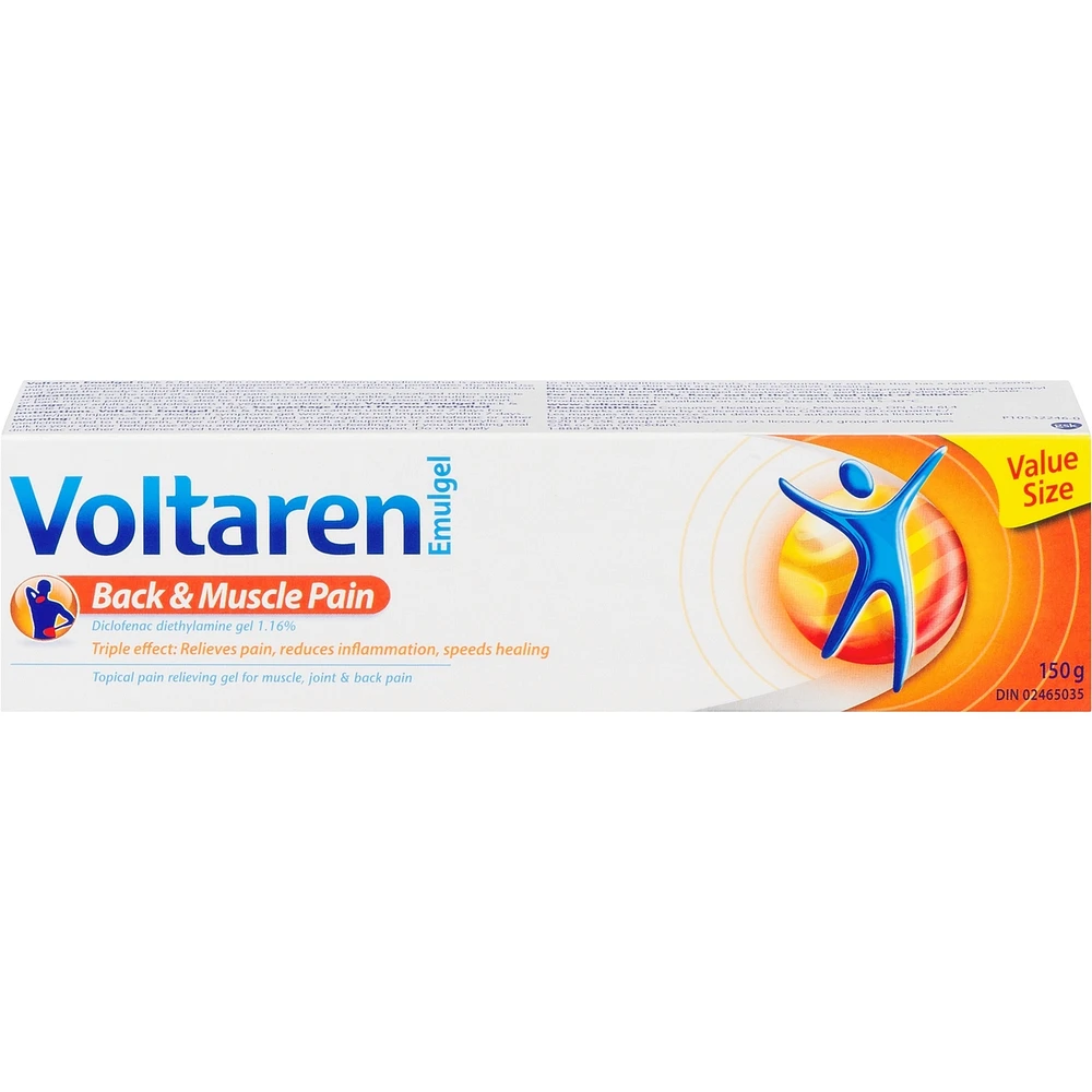 VOLTAREN Emulgel Back & Muscle Pain 150g