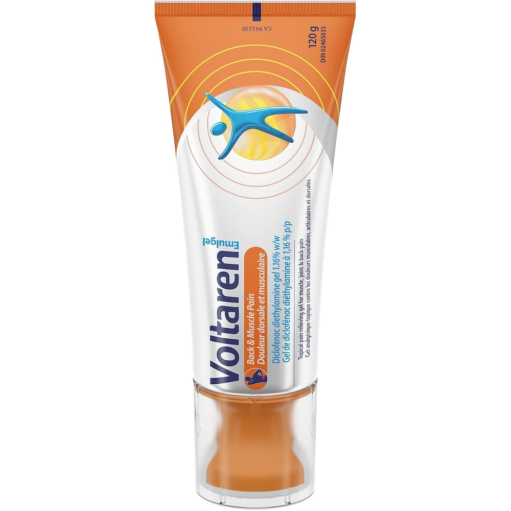 Voltaren Emulgel Back & Muscle Pain 120g (No Mess Cap)