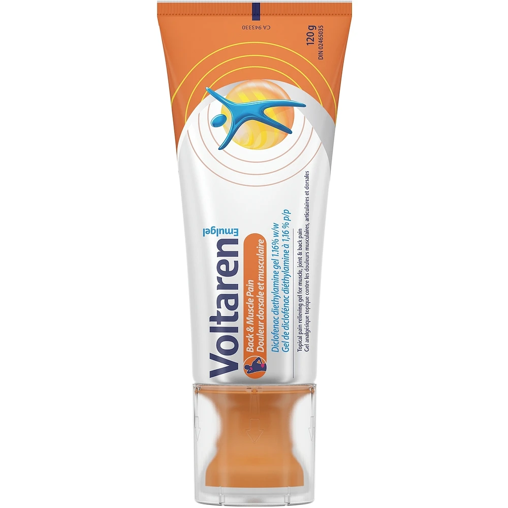 Voltaren Emulgel Back & Muscle Pain 120g (No Mess Cap)