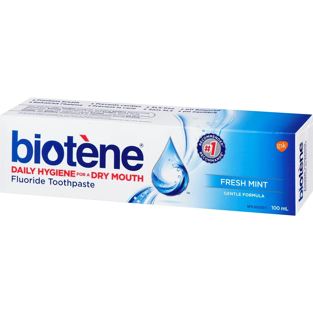 biotène Fresh Mint Fluoride Toothpaste Fresh Mint 100 mL