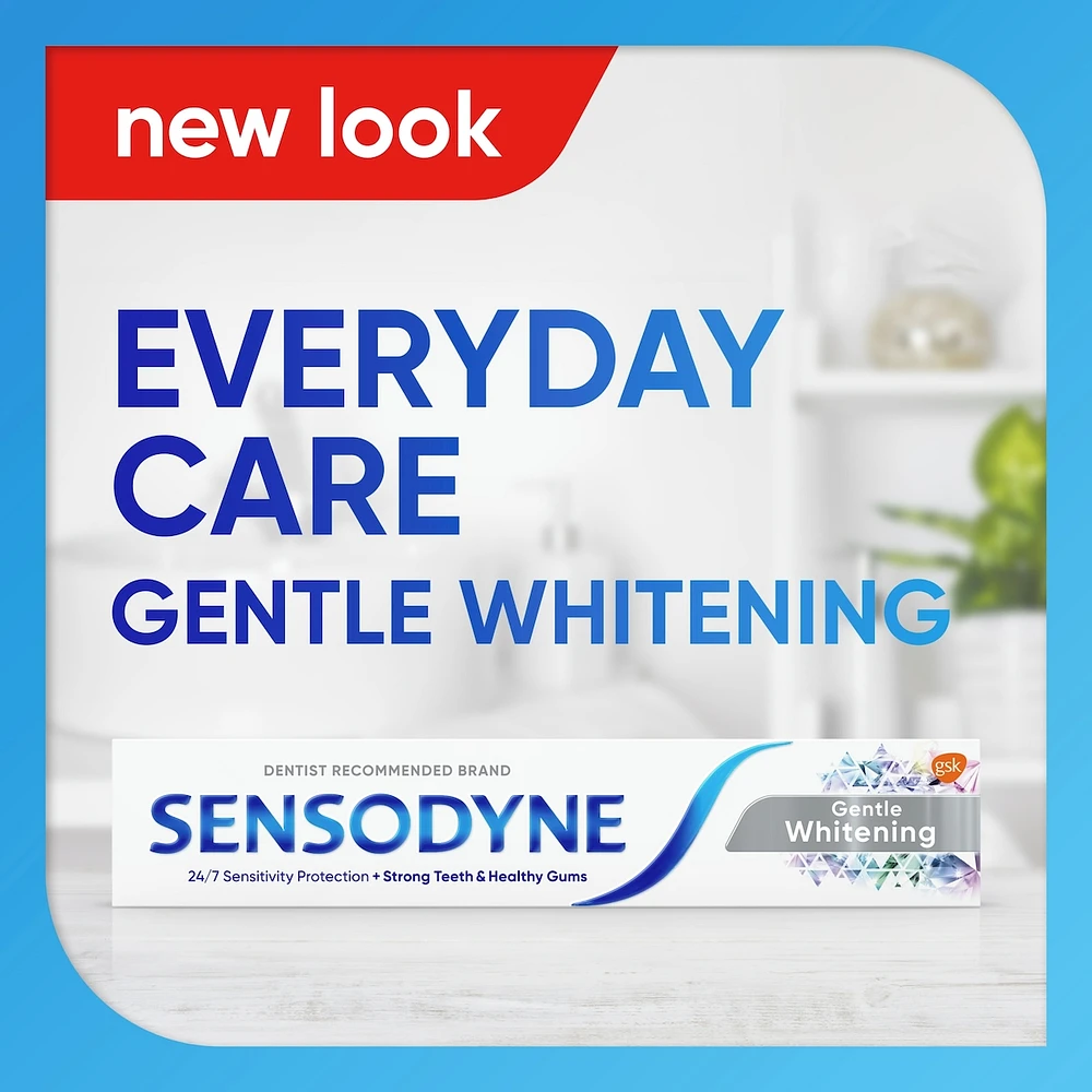 Brilliant Whitening Sensitive Toothpaste, Value Size