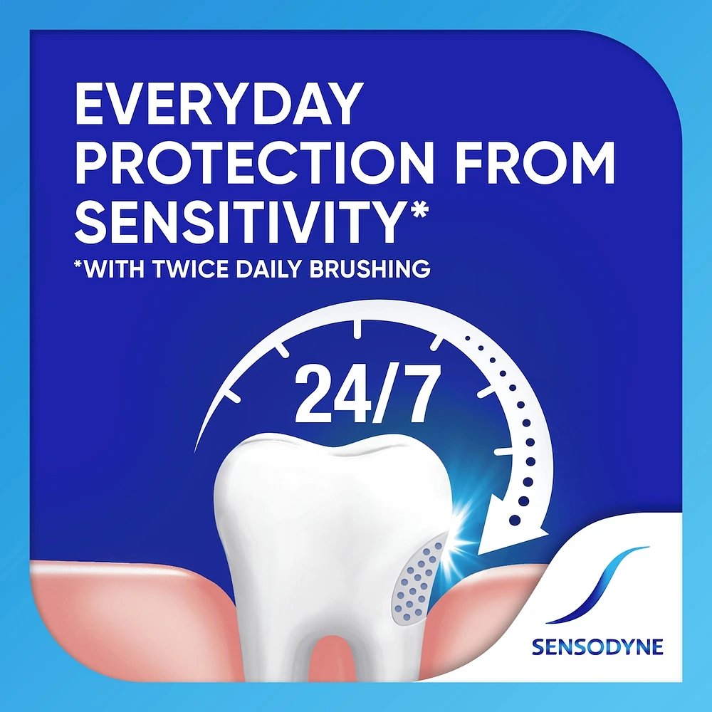 Brilliant Whitening Sensitive Toothpaste, Value Size