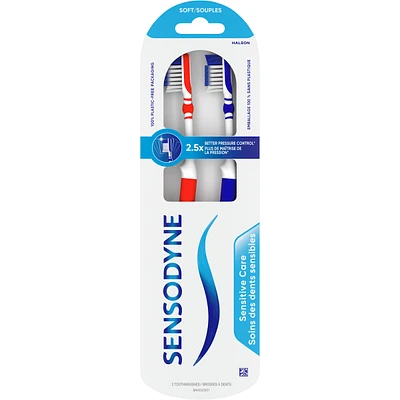 Sensitive Care Toothbrush, Soft Bristle