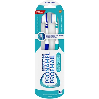 Enamel Protection Toothbrush, Medium Bristle