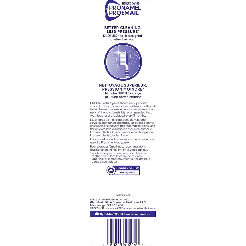 Enamel Protection Toothbrush, Medium Bristle