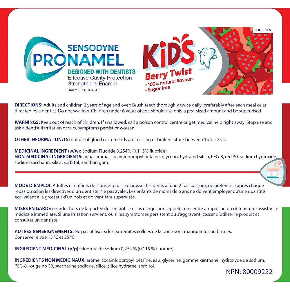 Pronamel Kids Berry Twist