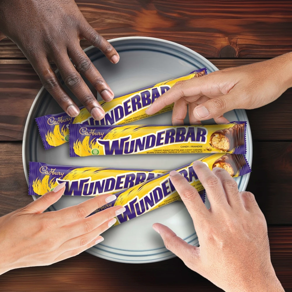 Wunderbar, Chocolatey Candy Bars, Multipack, Pack of 4