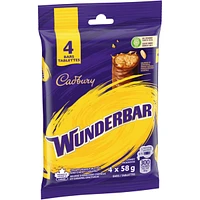 Wunderbar, Chocolatey Candy Bars, Multipack, Pack of 4