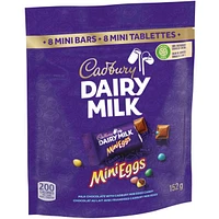 Dairy Milk Mini Eggs, Mini Chocolatey Candy Bars