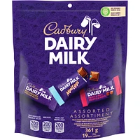 Assorted Chocolatey Candy Mini Bars, Individually Wrapped, 19 Mini Bars
