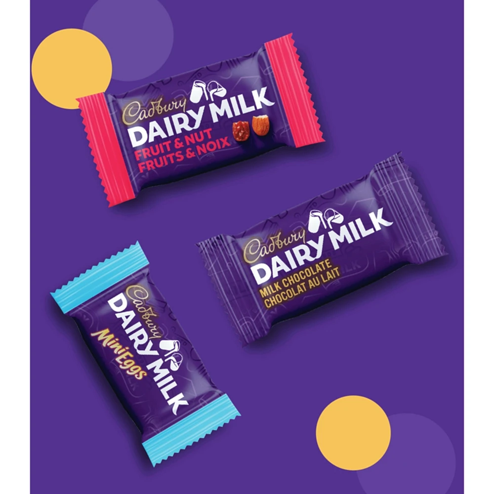Assorted Chocolatey Candy Mini Bars, Individually Wrapped, 19 Mini Bars