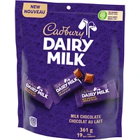 Milk Chocolate Mini Bars ( 19 Bars), The Classic Creamy Taste, Chocolate Bars