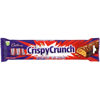 CRISPY CRUNCH, Chocolatey Candy Bar, Snack Size 8ct