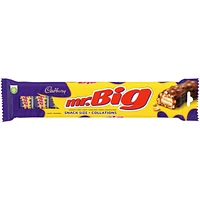 Mr Big Chocolatey Candy Bar, Snack Size 8ct