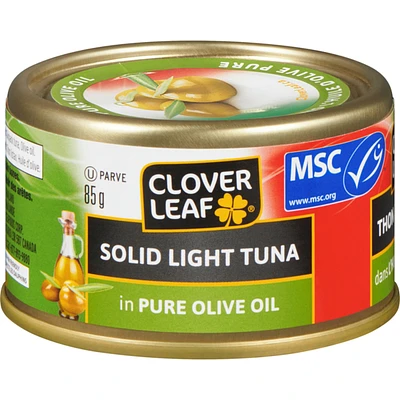 Solid Light Tuna, In Olive Oil