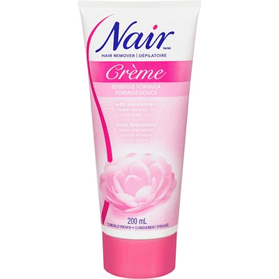 Sensitive Formula Hair Removal Crème with Sweet Almond Oil and Baby Oil