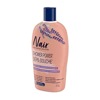 Shower Power Max Hair Remover for Coarse Hair on Legs and Body with Soothing Lavender and Vitamin E