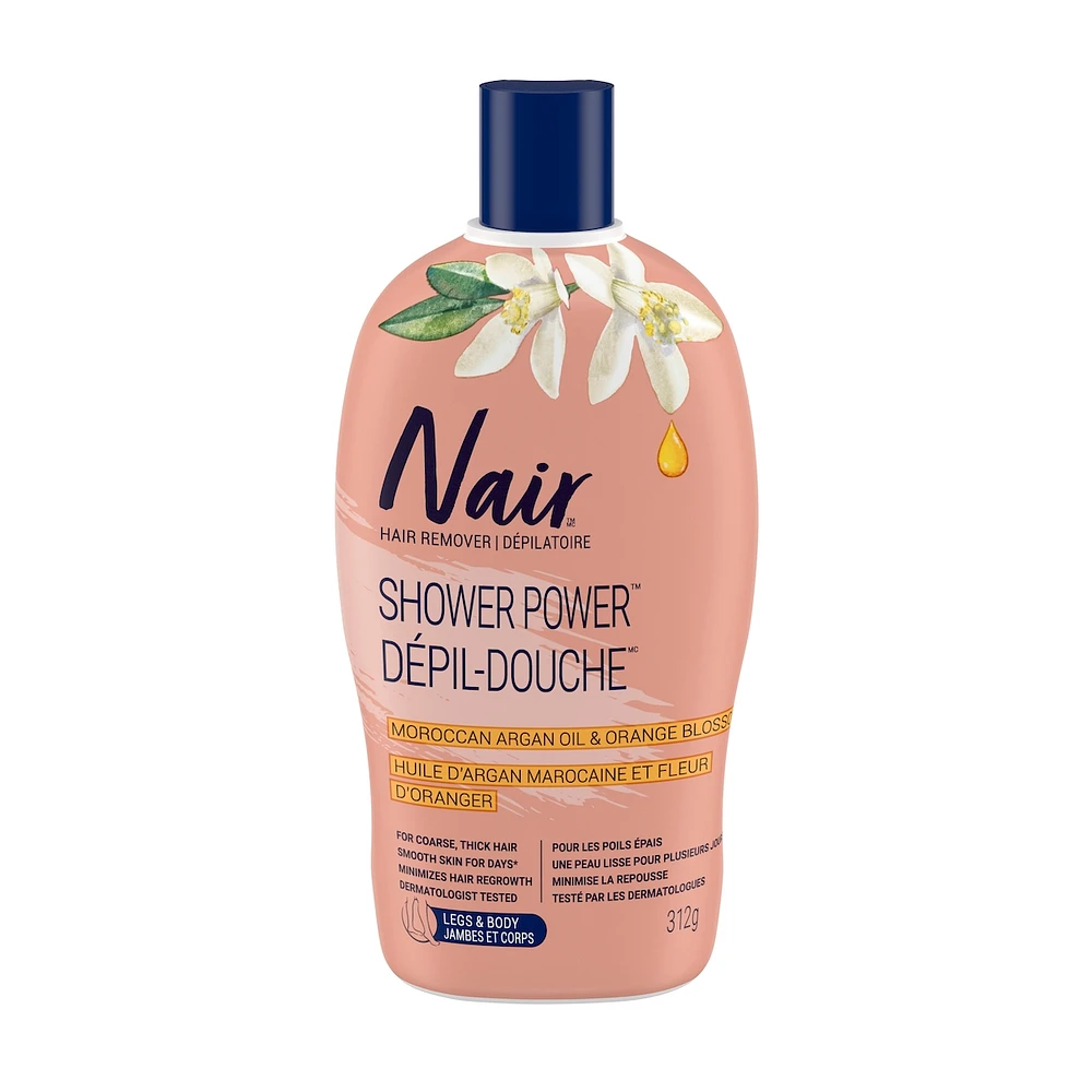Dépil-Douche avec de l'huile d'argan marocaine