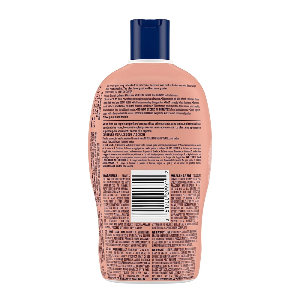 Dépil-Douche avec de l'huile d'argan marocaine