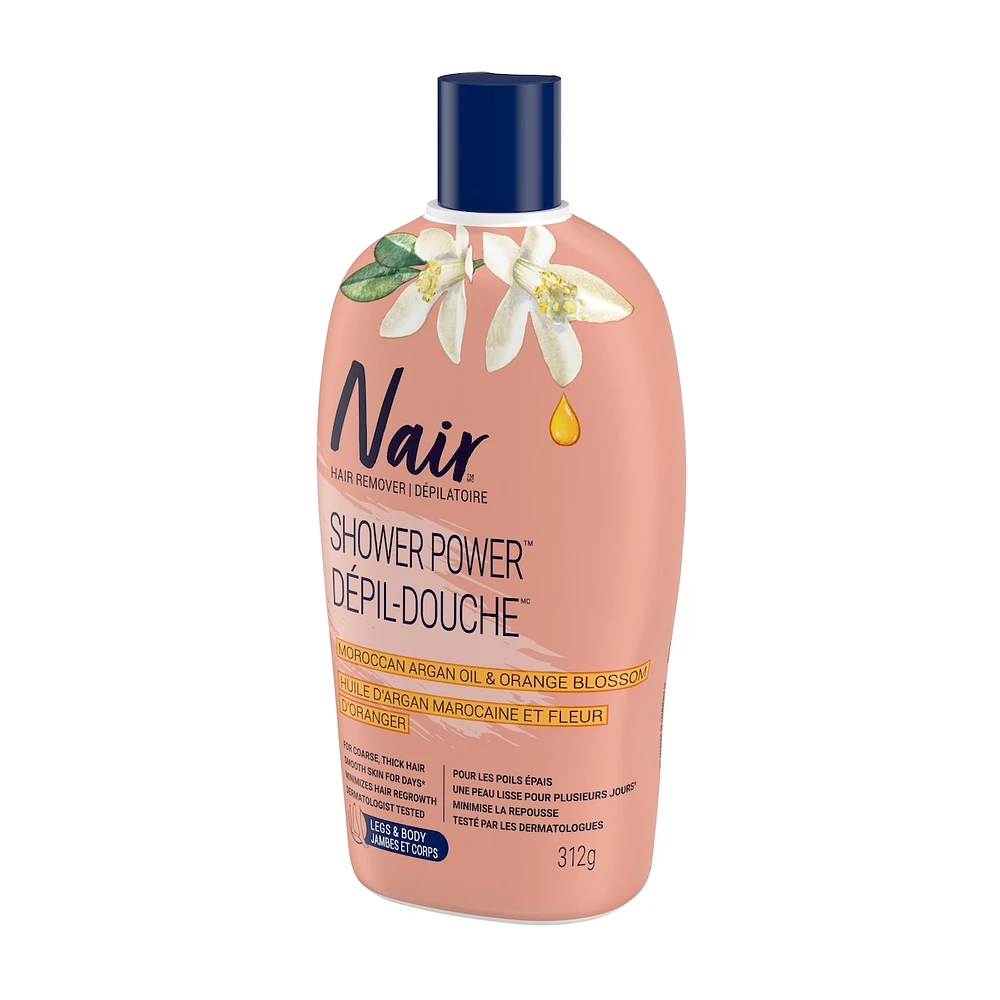 Dépil-Douche avec de l'huile d'argan marocaine