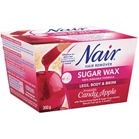 Sugar Wax for Legs, Body and Bikini in Irresistible Candy Apple
