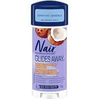 Glides Away Sensitive Formula Hair Remover for Bikini, Arms and Underarms with 100% Natural Coconut Oil plus Vitamin E