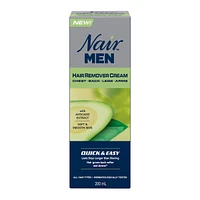 Men's Quick and Easy Hair Remover Cream with Avocado Extract