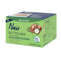 Beurre de cire Nair pour les jambes, formule non parfumée avec seulement 5 ingrédients, 150 g