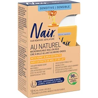 Au Naturel Roll-On Wax Remover with Honey & Milk Extracts