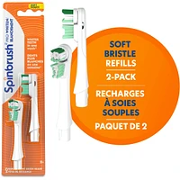 Spinbrush™ PRO WHITEN Replacement Heads, Soft