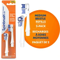 Spinbrush™ PRO CLEAN Replacement Heads, Medium
