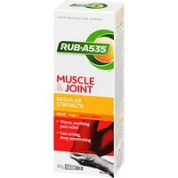 Crème chaleur régulière antidouleur pour muscles et articulations
