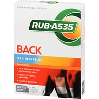 Back Ice to Heat Pain Relief Patches