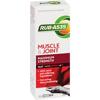 Muscle & Joint Pain Relief Heat Cream, Maximum Strength
