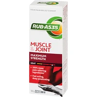 Muscle & Joint Pain Relief Heat Cream, Maximum Strength