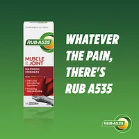Muscle & Joint Pain Relief Heat Cream, Maximum Strength